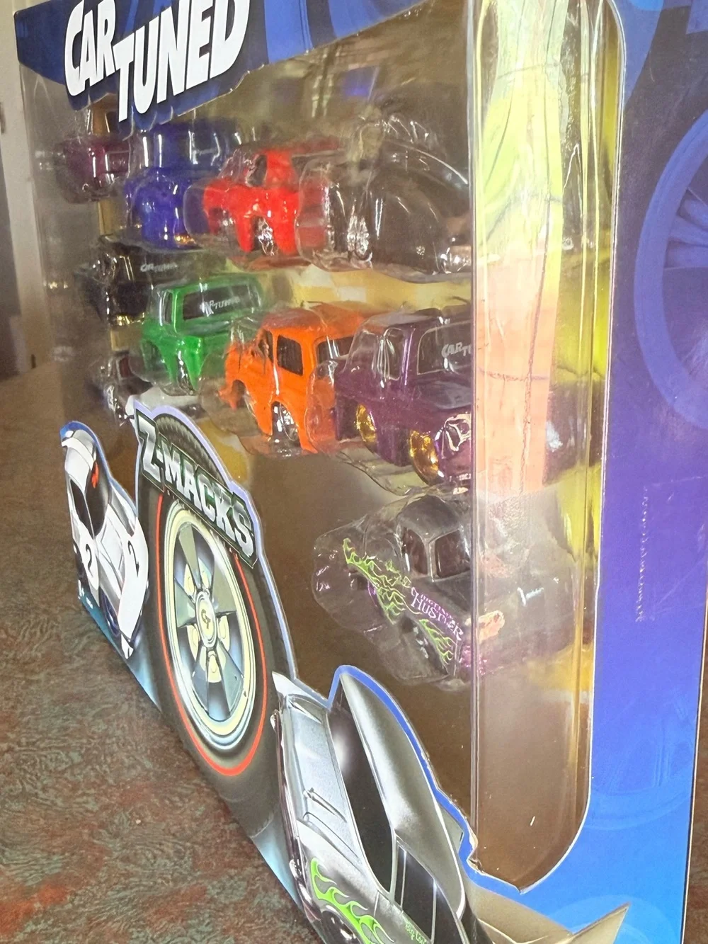 Z-Macks Car Tuned 10-Pack Assorted Diecast Cars - Multicolor